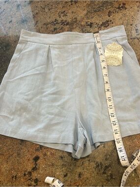NWT Altar'd State Light Blue Pleated Shorts